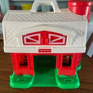 1995 Fisher-Price Little People Barn Playset